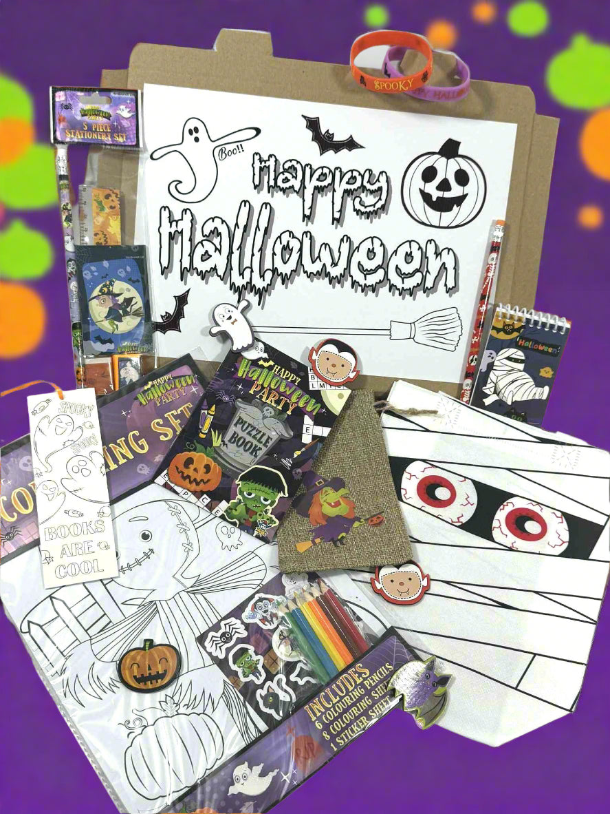 👻 Halloween Kids / Children's Personalised Activity Pack 🎃