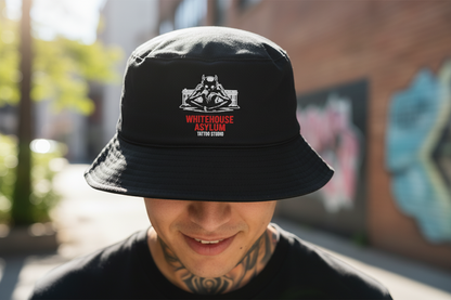 Official Whitehouse Asylum Tattoos Merchandise Reversible 🔀 Bucket Hat Front & Inside