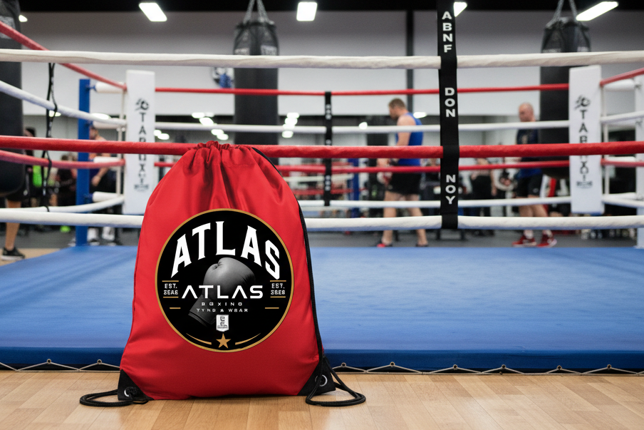 🥊 **Atlas Boxing ** 🥊Official Merchandise Drawstring Gym Bag