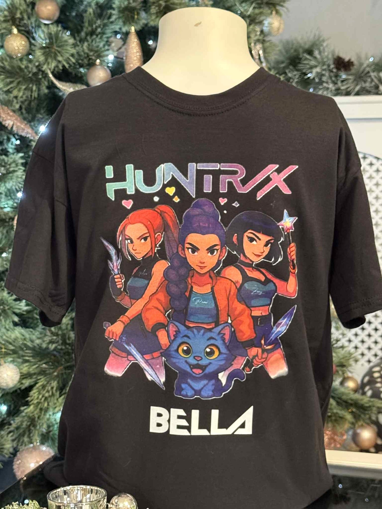 Huntrix KPOP DEMON HUNTERS T-Shirt & Matching Cold Cup ⭐Offer!