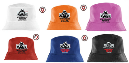 Official Whitehouse Asylum Tattoos Merchandise Reversible 🔀 Bucket Hat Front & Inside