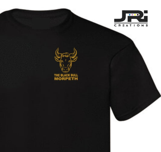 Business T-Shirt Black Bull Morpeth