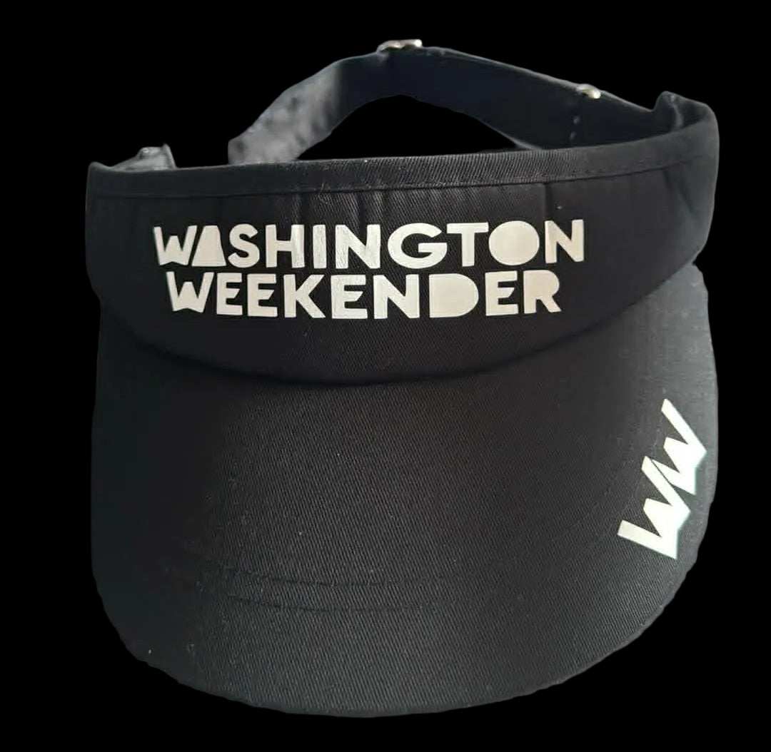 🚨**Washington Weekender Official Event Merchandise**🚨 Sports Sun Visor One Size