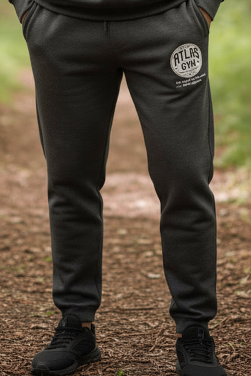 Adult Tracksuit Cotton Hoodie & Joggers 280GSM ( Charcoal ) 🏋️‍♀️