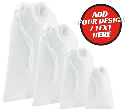 #11 Design Your Own Printed Polyester Drawstring Stuff Bags