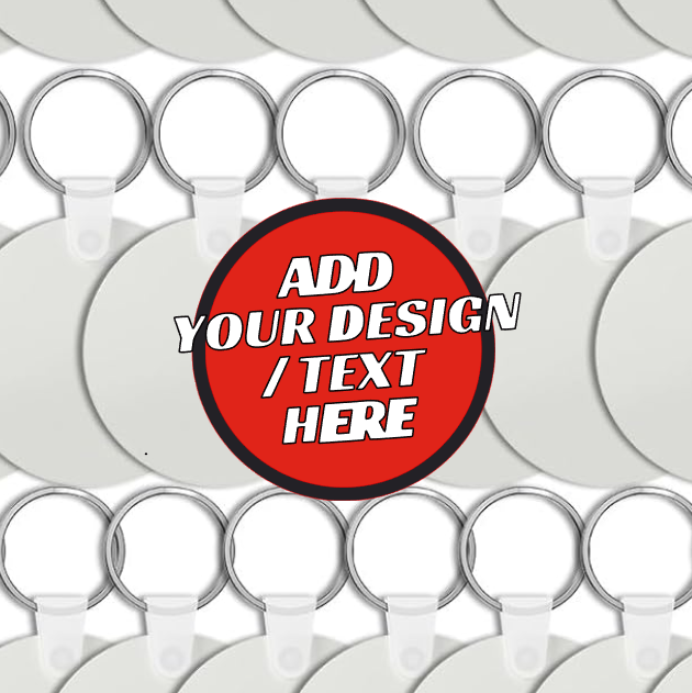 #12 Design Your Own Printed Double Sided Key Ring