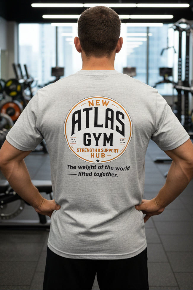 Kid's/Adult Cool Gym Breathable T-Shirt ( Heather Grey )🏋️‍♂️