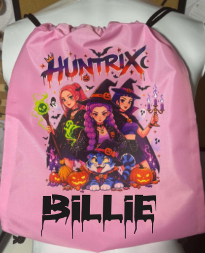 Halloween Drawstring Bag Trick Or Treat ( Characters 2 )