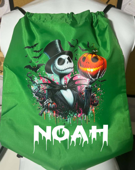 Halloween Drawstring Bag Trick Or Treat ( Characters )