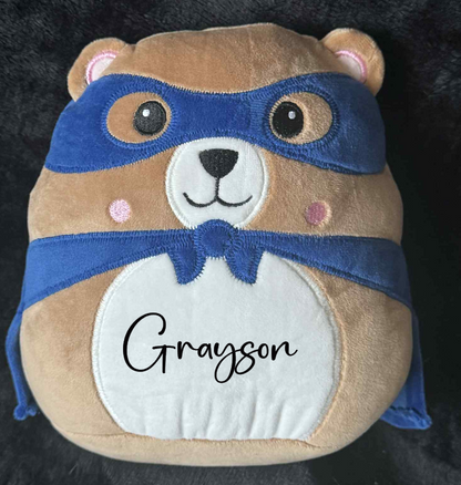 Personalised Soft Toy Plush Mumbles Print Me Teddy Bear, 💫 Printed Name