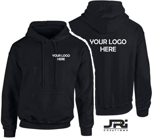 Custom Business Hoodie Back & Breast Logo
