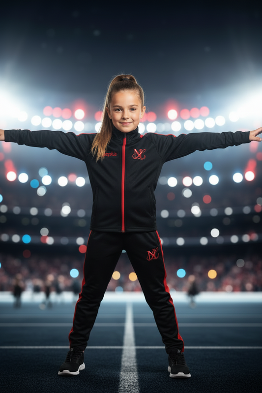 🏆**Next Level Official Merchandise**🏆 Full Zip Jacket Black & Red Logo / Name