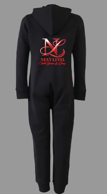 🏆**Next Level Official Merchandise**🏆 Kids / Adult Onesies All In One Black