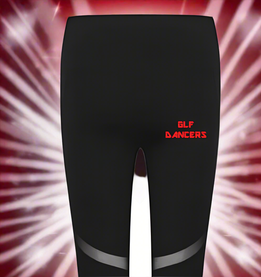 GLF Official Uniform Panelled Leggings Black