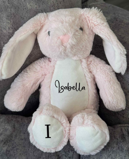Personalised Soft Toy Plush Mumbles Print Me Teddy Bear, 💫 Printed Name