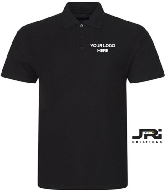 Custom Business Polo T-Shirt Breast Logo