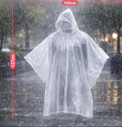 🚨**Washington Weekender Official Event Merchandise**🚨  Disposable Waterproof Poncho