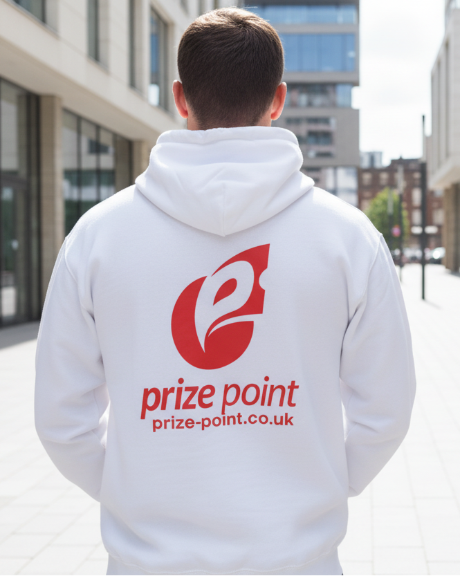 (Official Merchandise) Prize Point Hoodie (Hooded Sweatshirt) White
