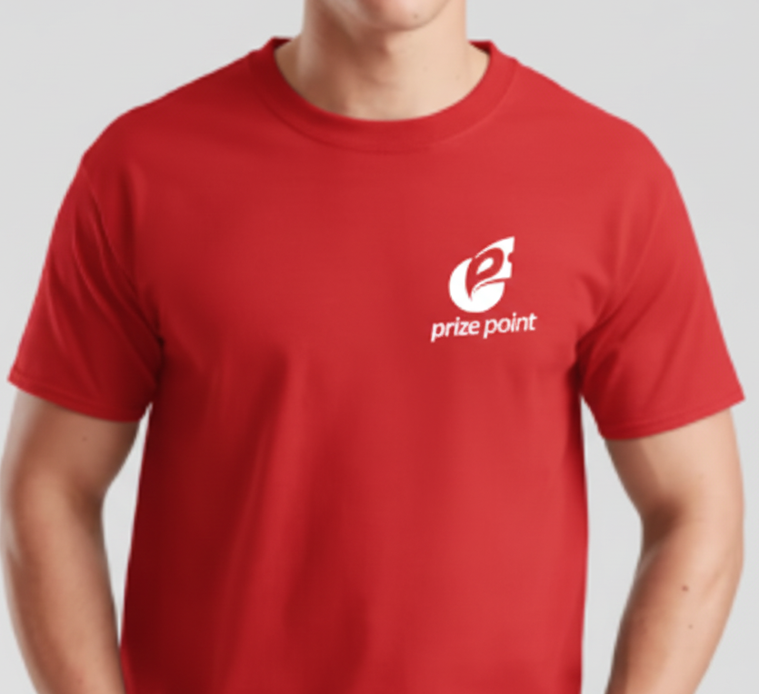 (Official Merchandise) Prize Point T-Shirt Red