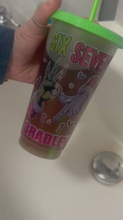 Christmas Cold Cup 🎄SIX SEVEN Santa & Grinch 67