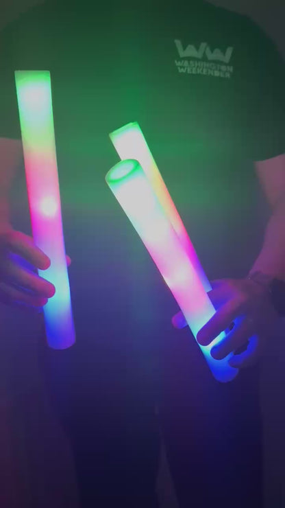Washington Weekender Official Merchandise Foam Light Up Glow Stick
