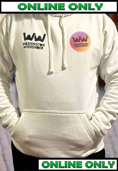 Washington Weekender Official Merchandise White Hoodie